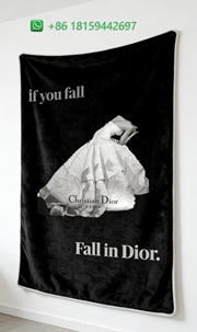 Dior Throw Blankets